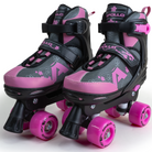 Apollo Funsport France - Apollo Champion Adjustable Quad Skate - patins à roulettes réglables pour enfants - Rose