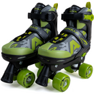 Apollo Funsport France - Apollo Champion Adjustable Quad Skate - patins à roulettes réglables pour enfants - Vert