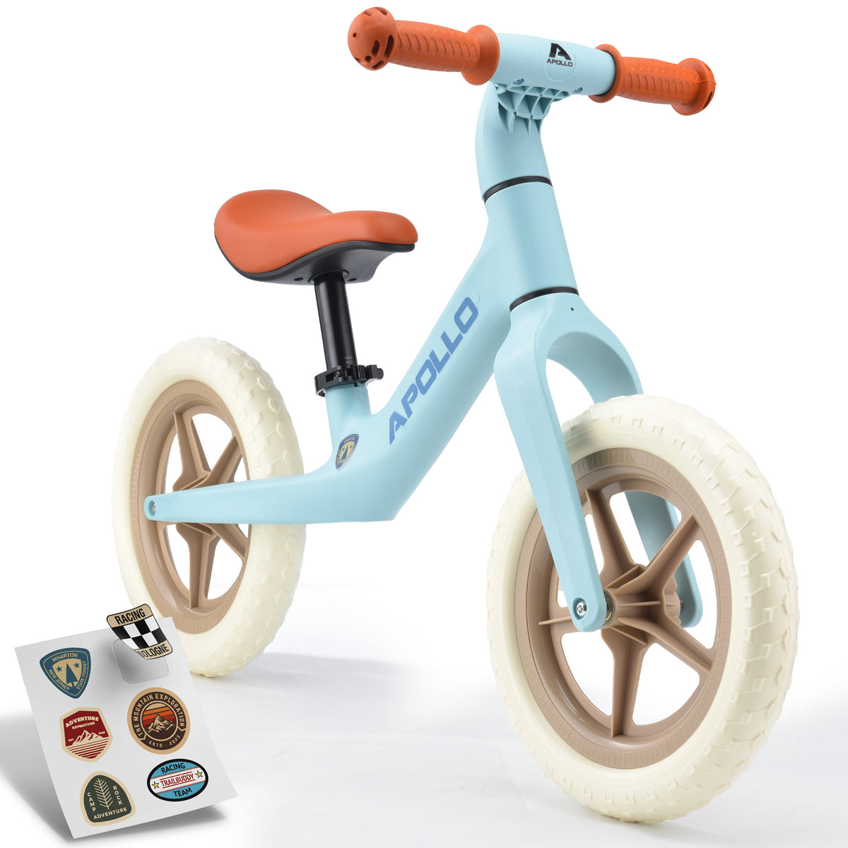 Apollo Funsport France - Draisienne Trailbuddy dès 2 ans – Draisienne enfant 12 pouces - Bleu
