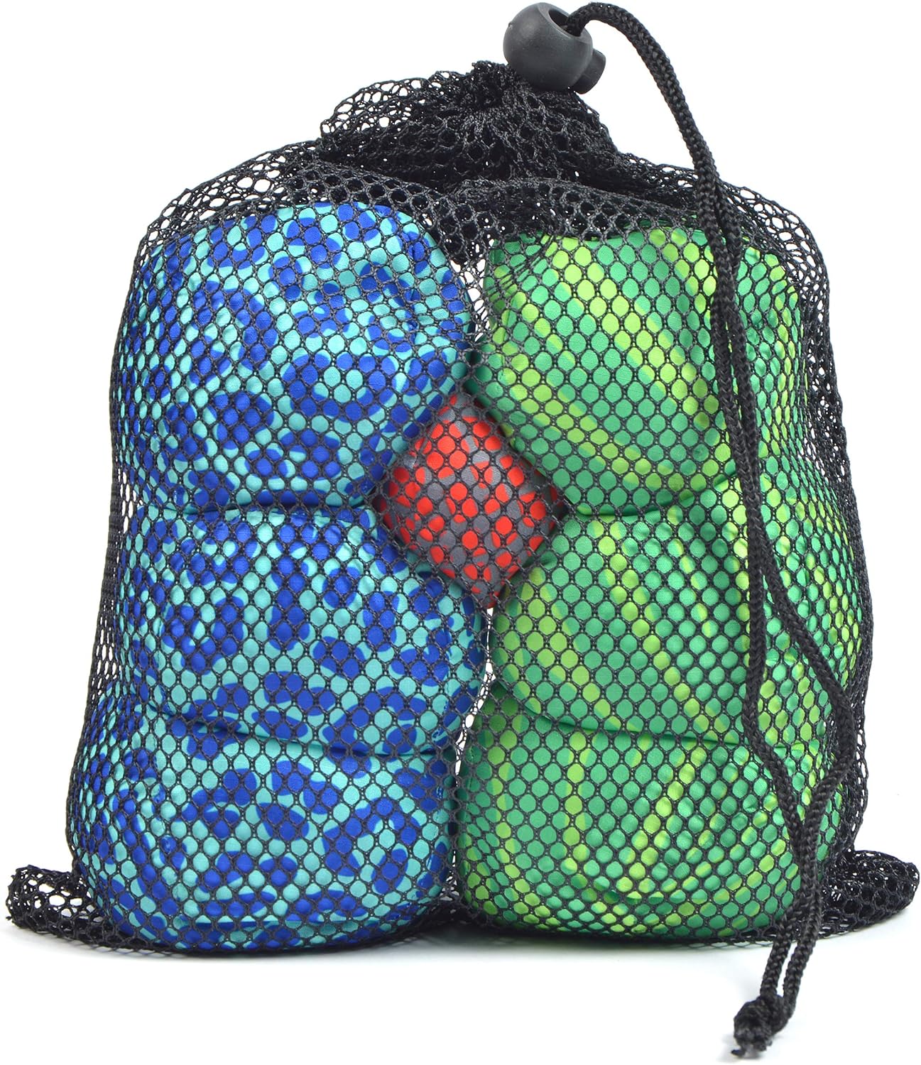Apollo Funsport France - Ocean 5 Extreme Boule – Set de boules souples - Animal Print - Couleur : vert bleu