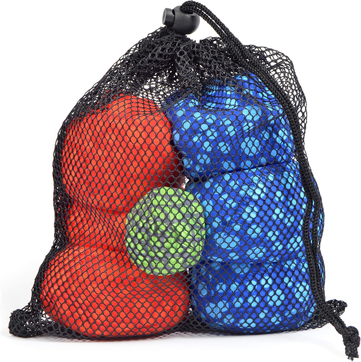 Apollo Funsport France - Ocean 5 Extreme Boule – Set de boules souples - Dots - Couleur : rouge bleu