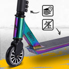 Apollo Funsport FR - Apollo Stunt Scooter Gravity - Trottinette fun pour enfants et adolescents - Arc-en-ciel