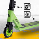 Apollo Funsport FR - Apollo Stunt Scooter Gravity - Trottinette fun pour enfants et adolescents - Vert