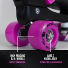 Apollo Funsport France - Apollo Champion Adjustable Quad Skate - patins à roulettes réglables pour enfants - Rose