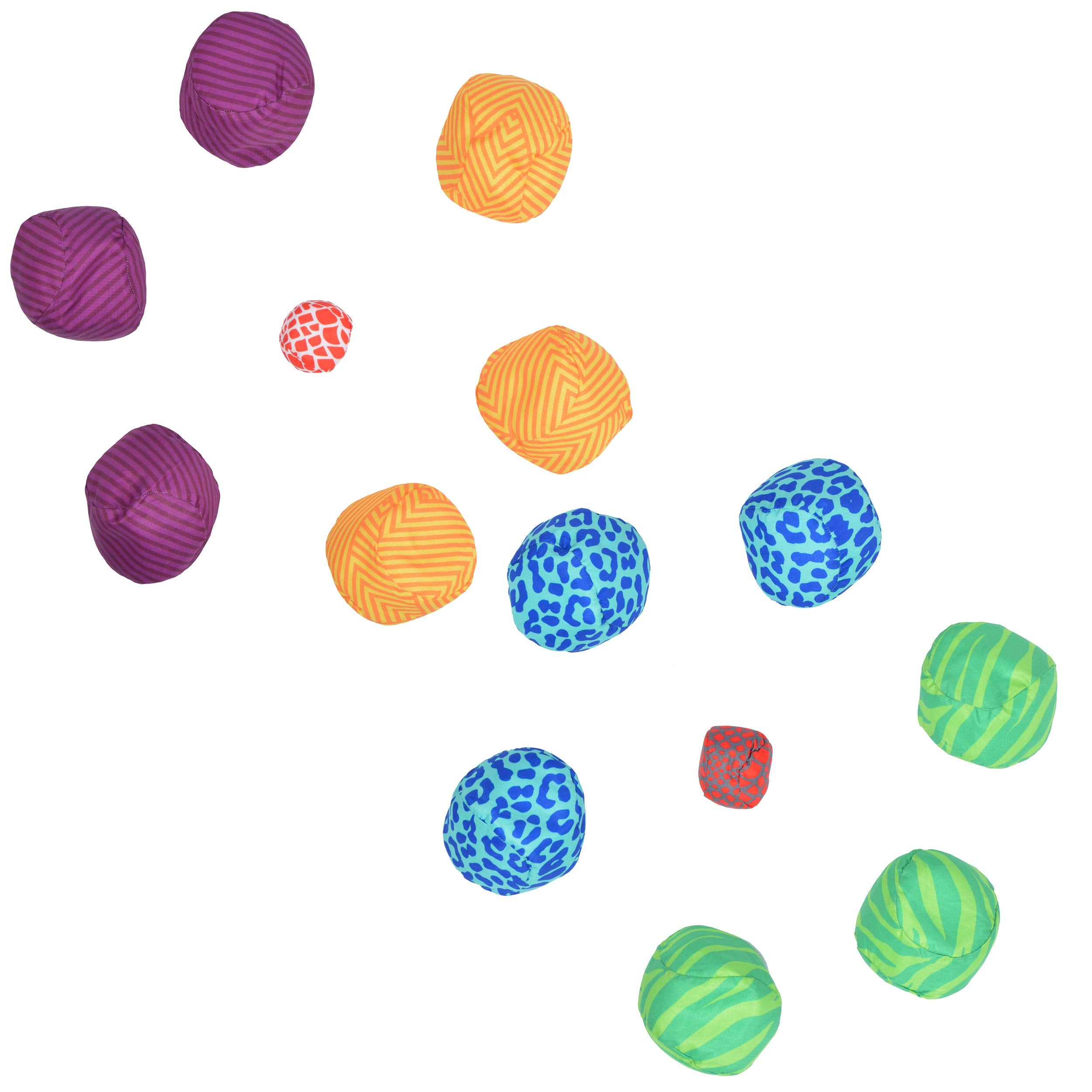 Apollo Funsport France - Ocean 5 Extreme Boule – Set de boules souples - 2er SET Lines + Animal Print