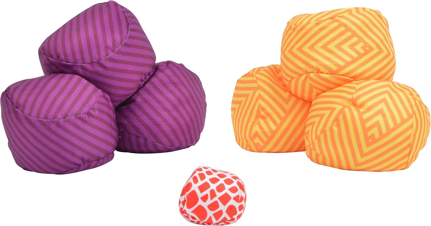Apollo Funsport France - Ocean 5 Extreme Boule – Set de boules souples - Lines - Couleur : violet jaune
