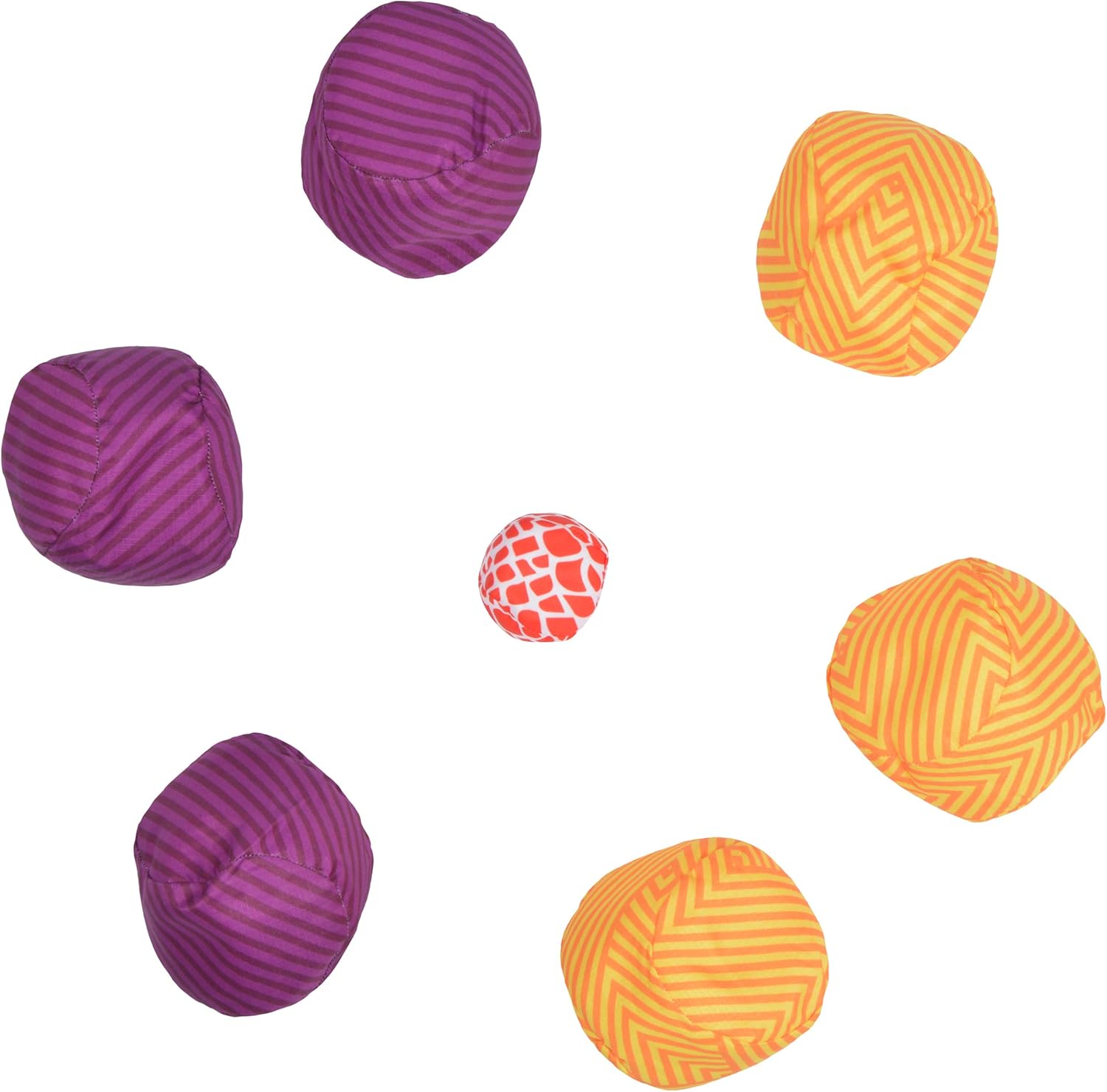 Apollo Funsport France - Ocean 5 Extreme Boule – Set de boules souples - Lines - Couleur : violet jaune