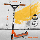 Apollo Funsport FR - Apollo Stunt Scooter Gravity - Trottinette fun pour enfants et adolescents - Orange