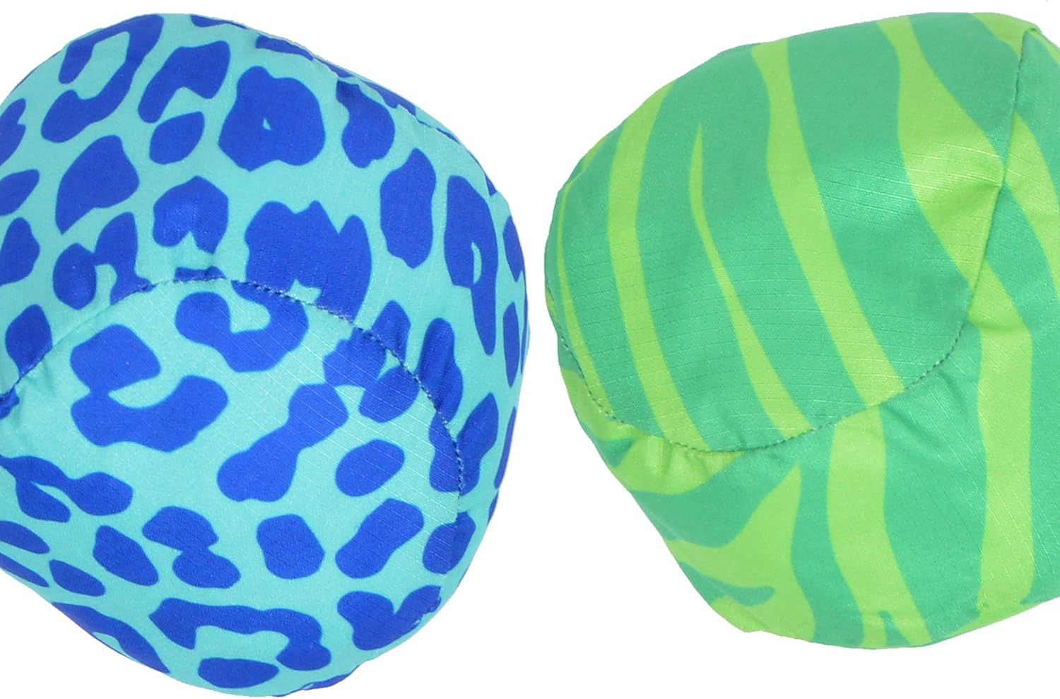 Apollo Funsport France - Ocean 5 Extreme Boule – Set de boules souples - Animal Print - Couleur : vert bleu