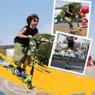 Apollo Funsport FR - Apollo Stunt Scooter Gravity - Trottinette fun pour enfants et adolescents - Vert
