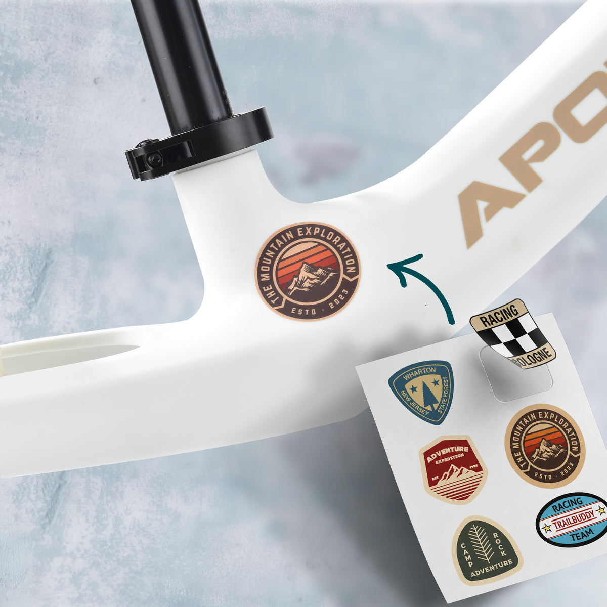 Apollo Funsport France - Draisienne Trailbuddy dès 2 ans – Draisienne enfant 12 pouces - Blanc