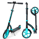 Apollo - Apollo Scooter - "Hurricane" City-Scooter avec suspension - Noir Menthe