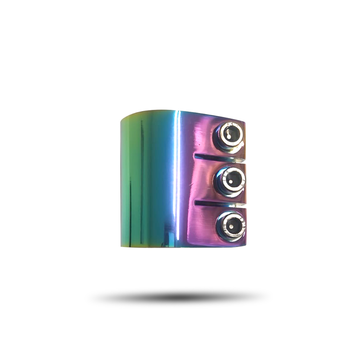 Apollo - PIÈCE DE RECHANGE - Collier de guidon trottinette freestyle - 3 vis - RAINBOW -