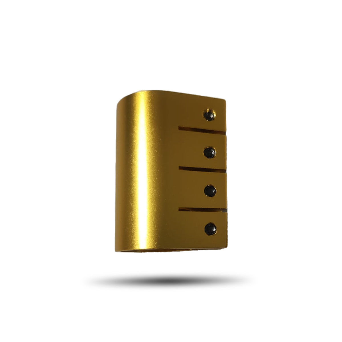 Apollo - PIÈCE DE RECHANGE - Collier de guidon trottinette freestyle - 4 vis - Or anodisé -