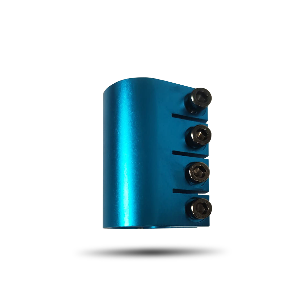 Apollo - PIÈCE DE RECHANGE - Collier de guidon trottinette freestyle - 4 vis - Bleu clair -