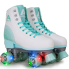 Apollo - Classic patins à roulettes fille et garçon - adolescents et adultes - Disco Time LED - L (39-42)