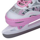 Apollo - Patins à glace femme X Pro - pointure ajustable - Blanc/Rose - L (39-42)