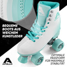 Apollo - Classic patins à roulettes fille et garçon - adolescents et adultes - Disco Time LED - L (39-42)