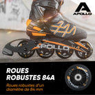 Apollo - Rollers adultes Air Flow X2 - Orange -