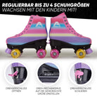 Apollo - Classic patins à roulettes fille et garçon - adolescents et adultes - Dancing Queen LED - L (39-42)