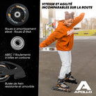 Apollo - Rollers adultes Air Flow X2 - Orange -