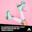 Apollo - Classic patins à roulettes fille et garçon - adolescents et adultes - Lagoon LED - L (39-42)