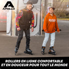 Apollo - Rollers adultes Air Flow X2 - Orange -