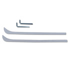 Apollo - Patins à glace femme X Pro - pointure ajustable - Blanc/Rose - L (39-42)