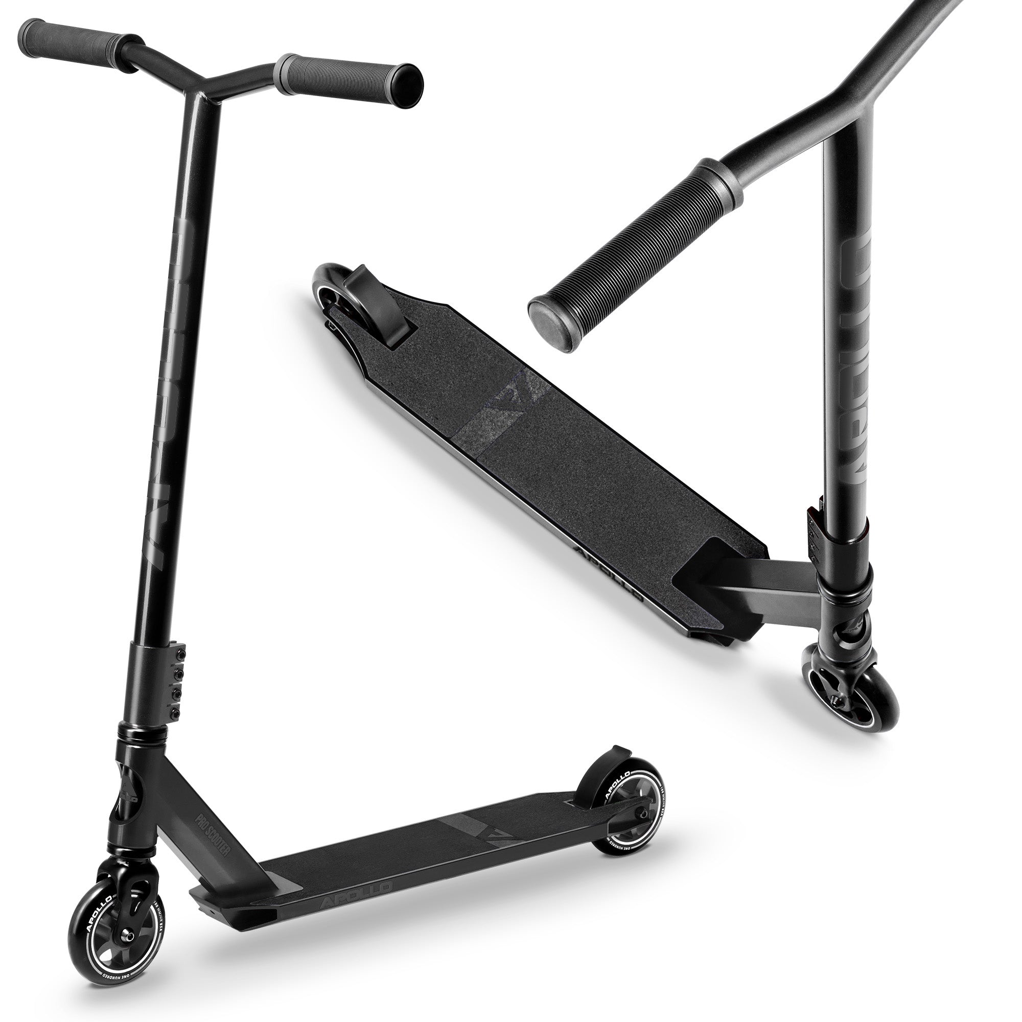 Apollo - Stunt Scooter - Star Pro - HighQuality eloxierter Profi Stunt Scooter - Noir