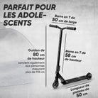 Apollo - Stunt Scooter - Star Pro - HighQuality eloxierter Profi Stunt Scooter - Noir