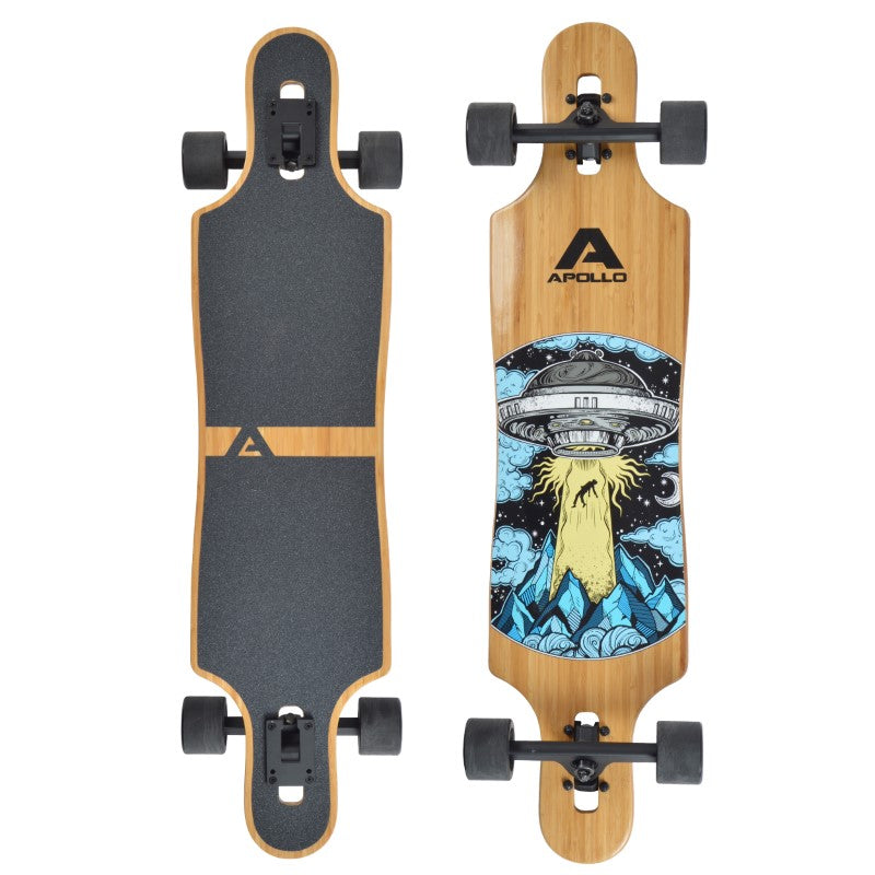 Apollo - Longboard en fibre de verre - Nevada - 38 - T-Tool inclus - Nevada