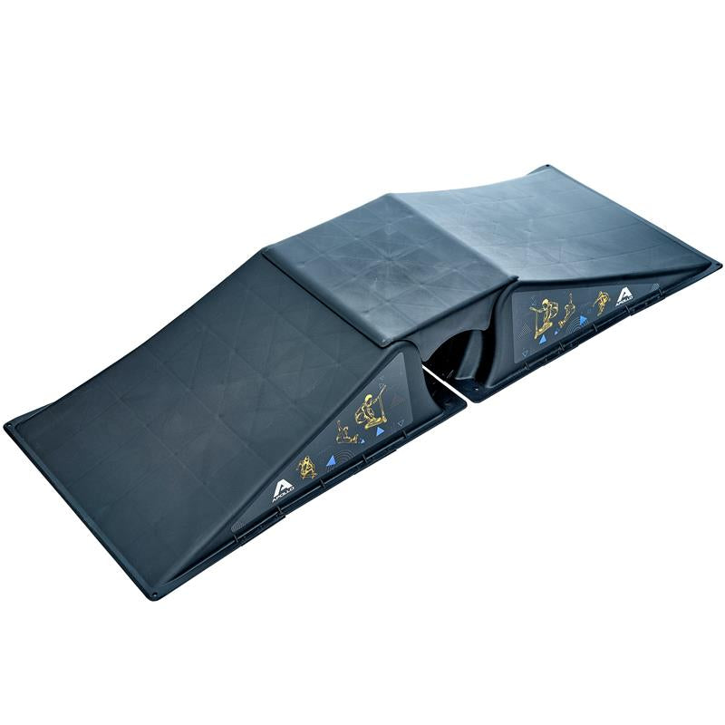 Apollo - Skate Ramp - rampe pour scooters, skateboards et patins à roues alignées - Ensemble 3 pièces