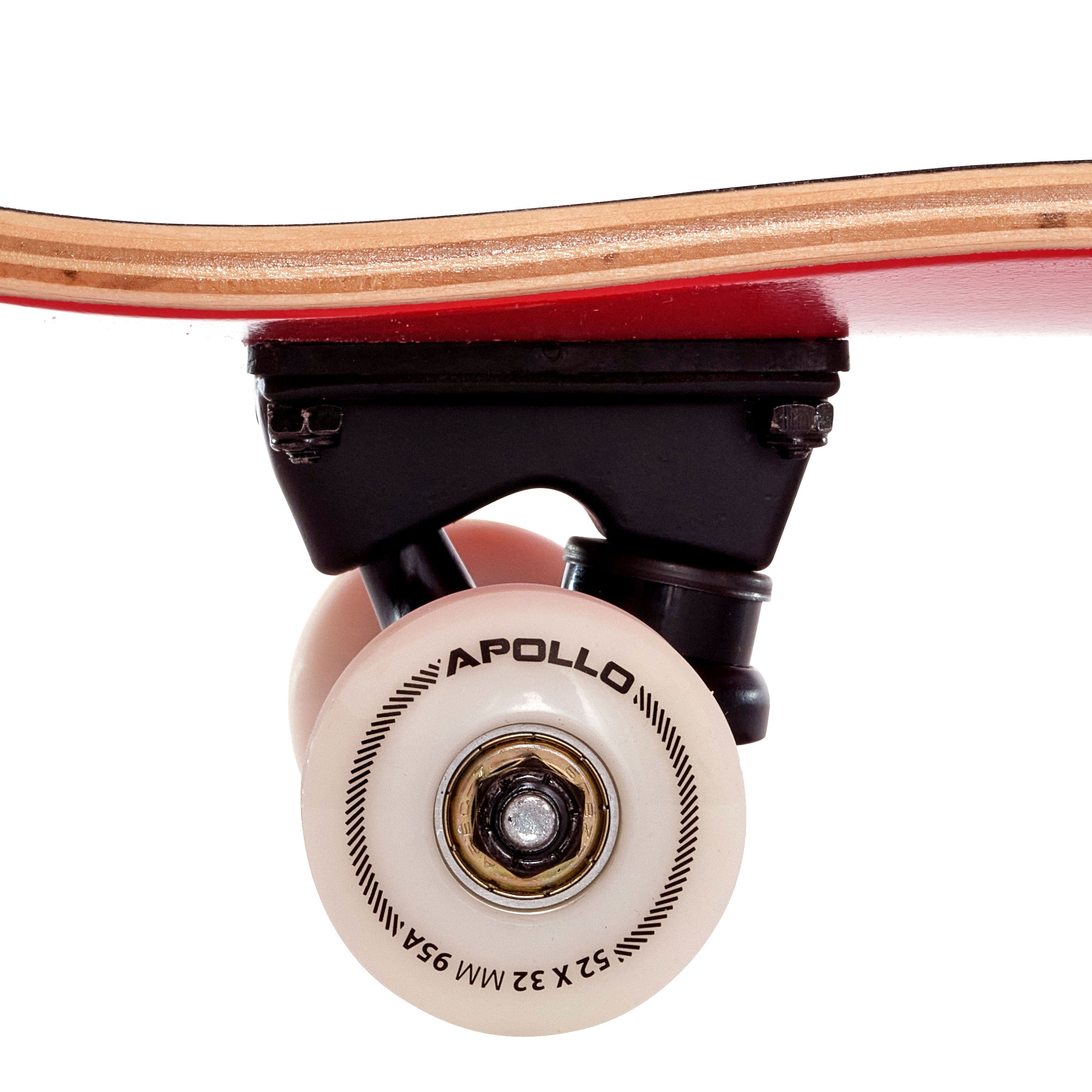 Apollo - Skateboard professionnel enfants et adultes - Red - Red