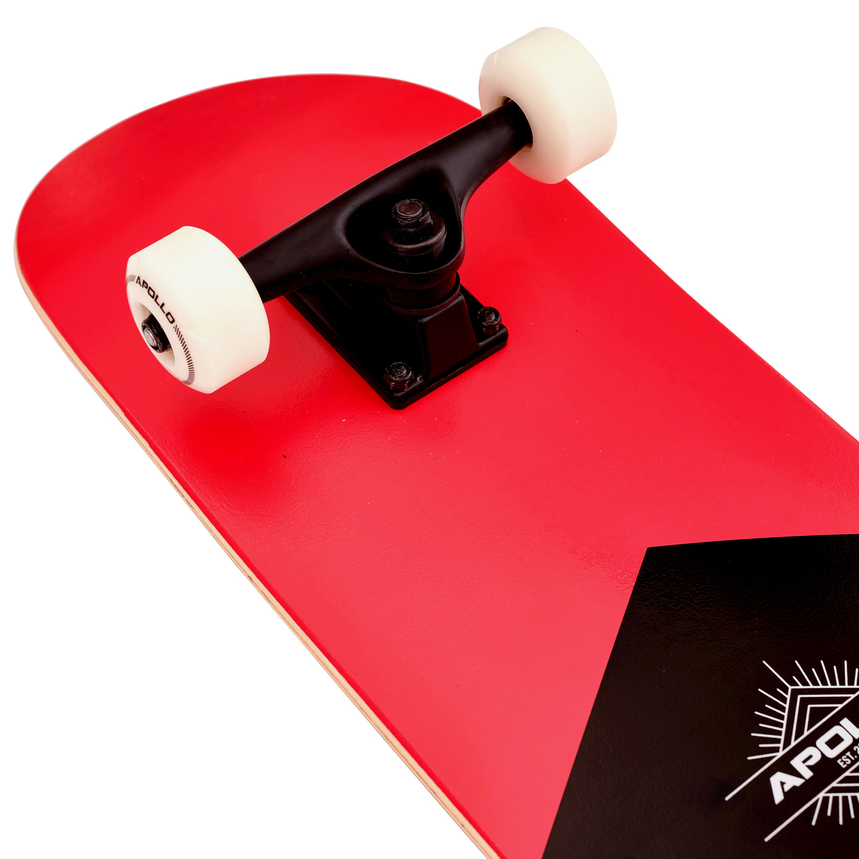 Apollo - Skateboard professionnel enfants et adultes - Red - Red