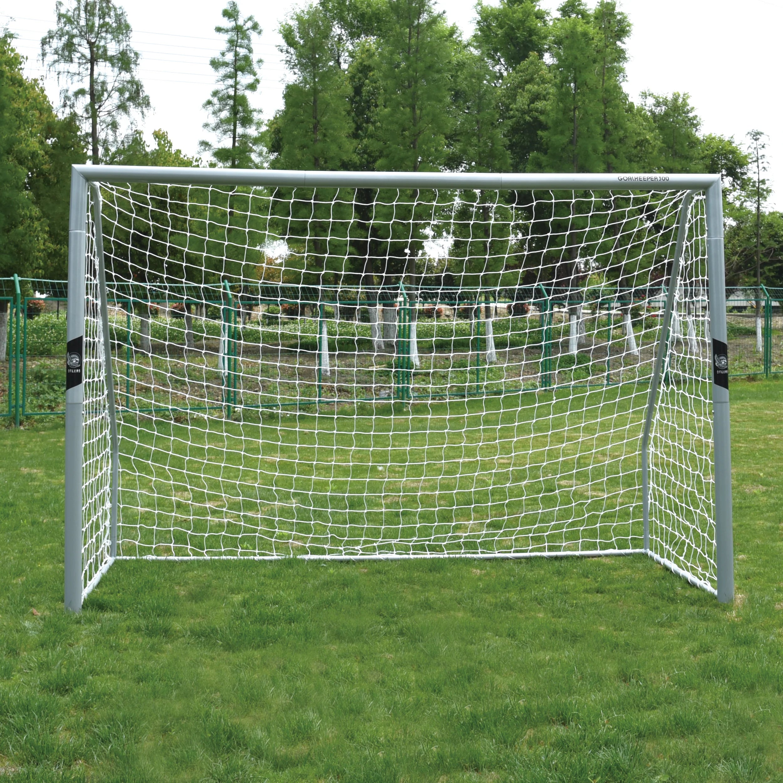 Apollo - But en acier Goalkeeper – But de football XXL en métal - 300 cm