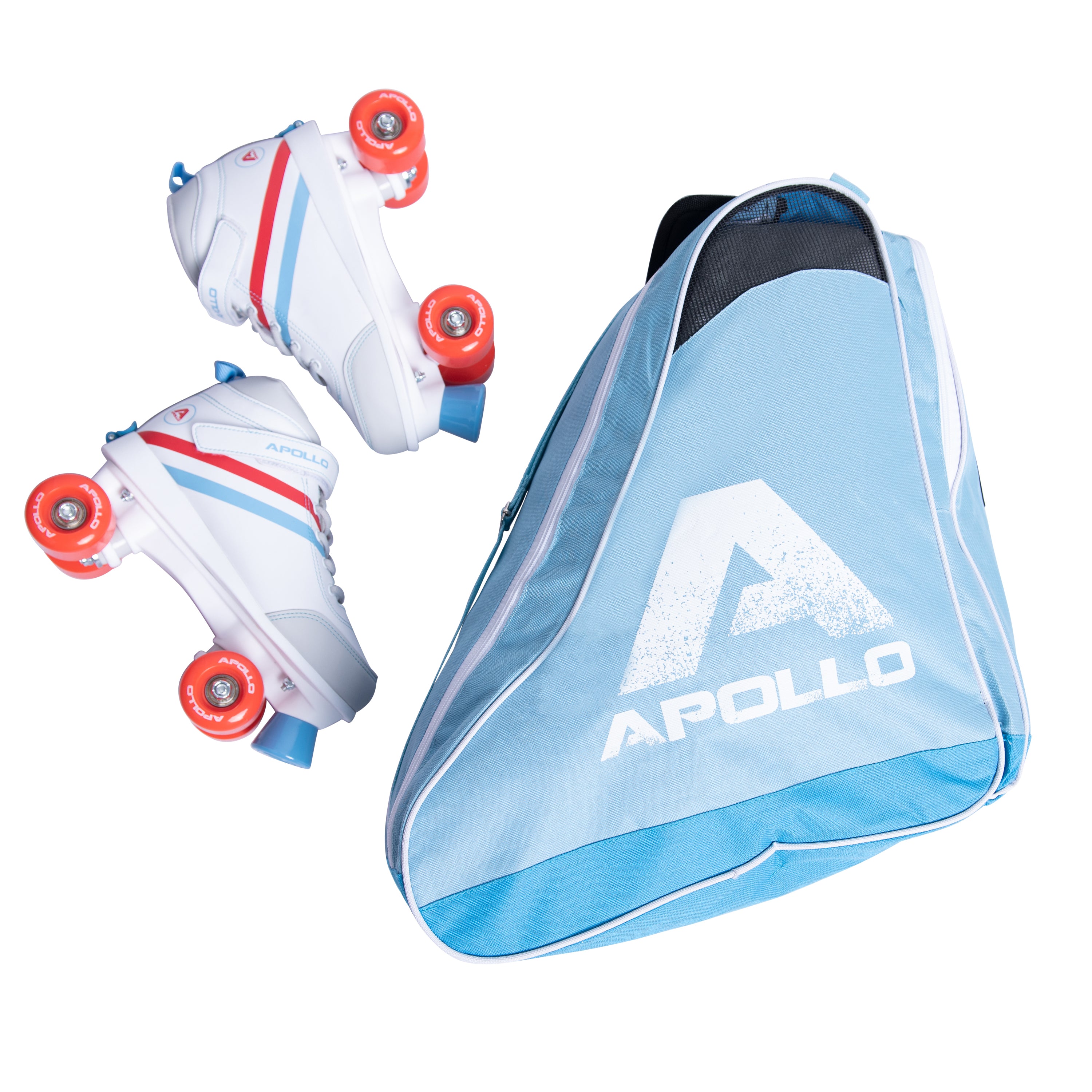 Apollo - Sac pour patins et rollers pratique - pratique et résistant - Bleu Menthe
