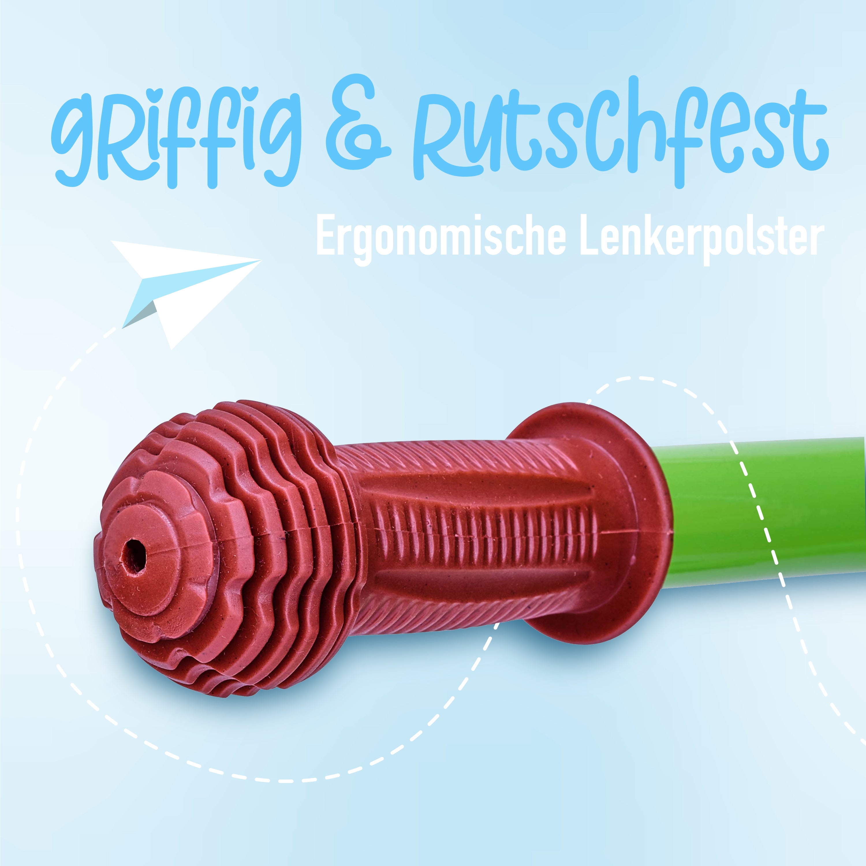 Apollo - Draisienne Evolutive Aviator Vélo Enfant 30 cm - Vert