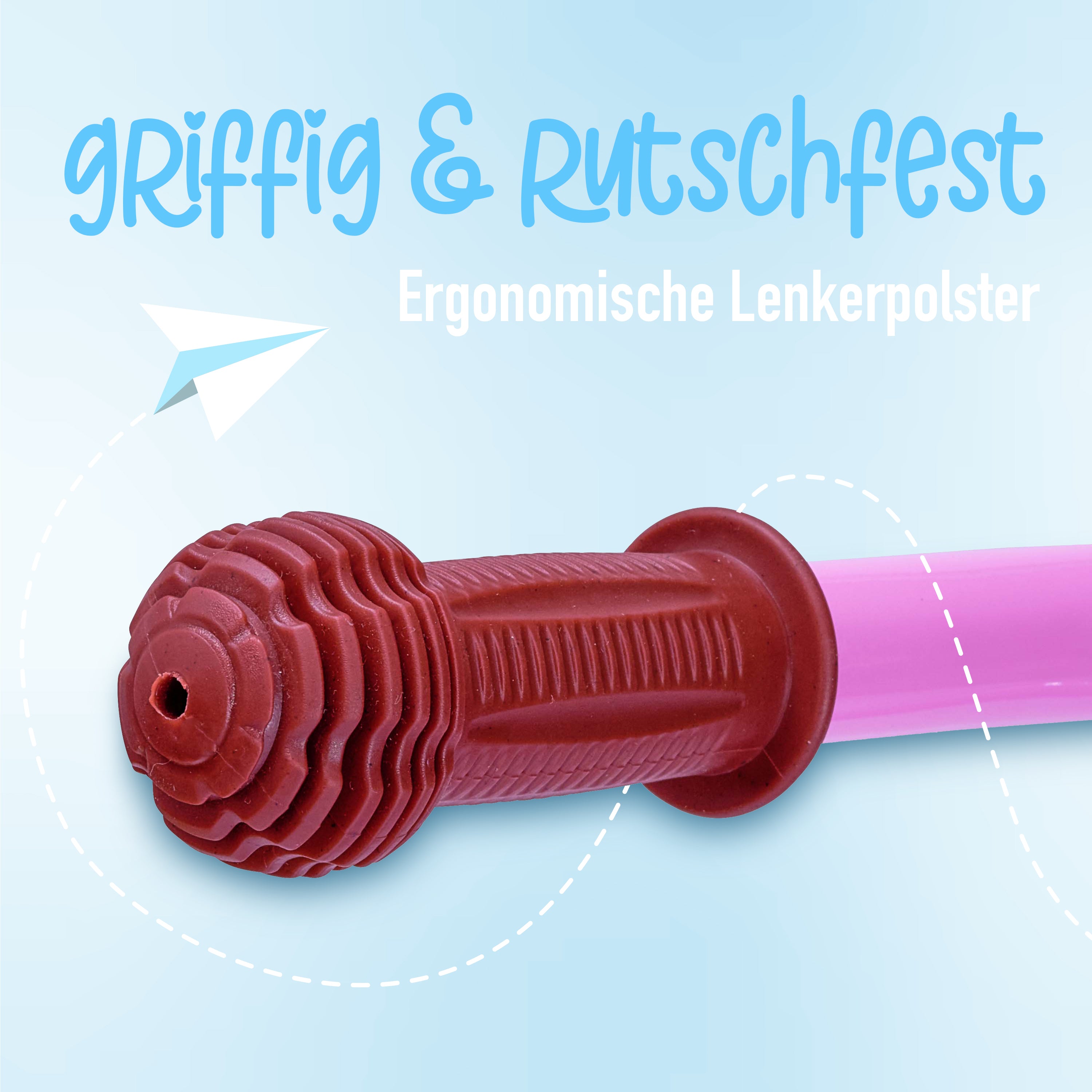 Apollo - Draisienne Evolutive Aviator Vélo Enfant 30 cm - Rose