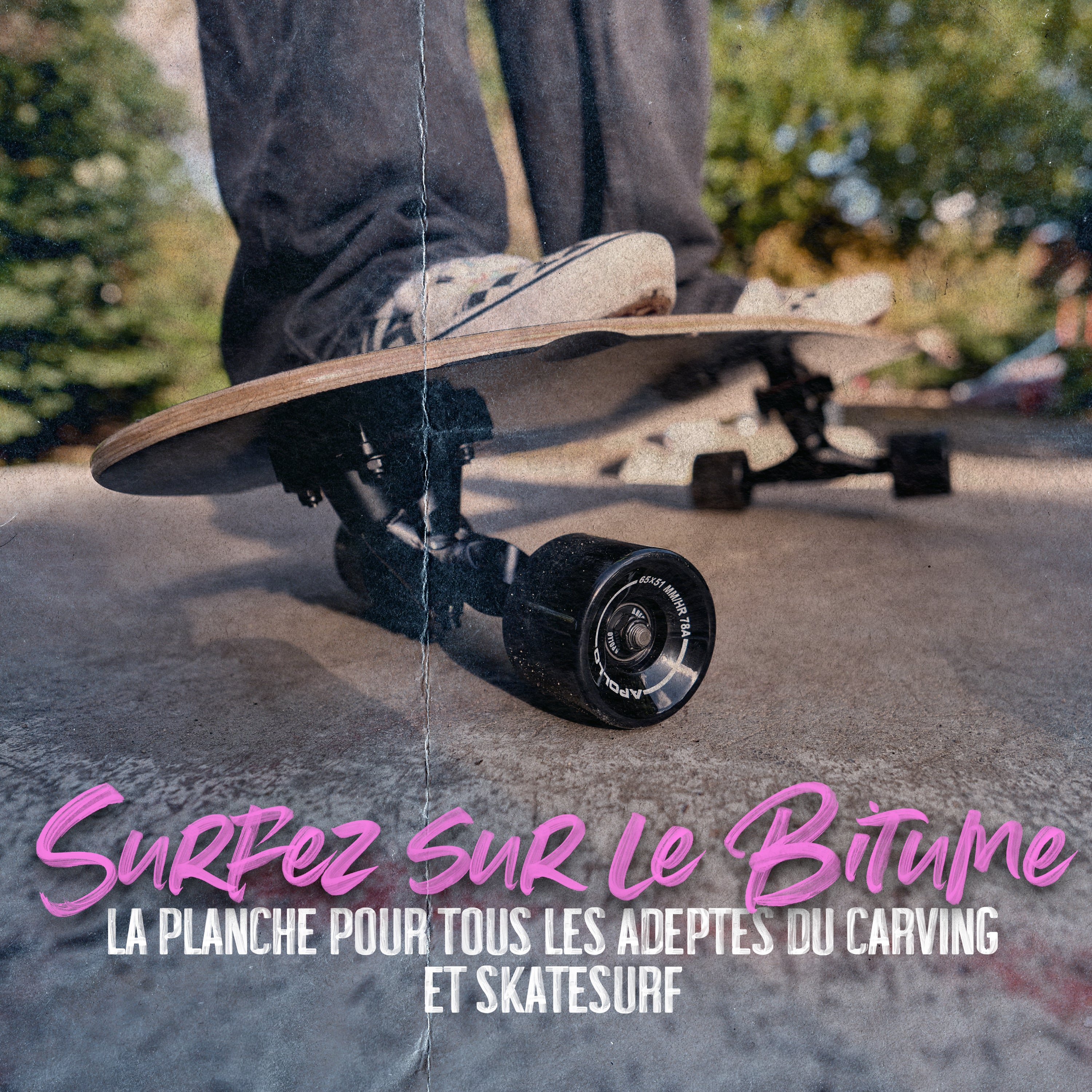 Apollo - Surf Style Skateboard - EST 2014 - EST 2014