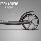 Apollo - Apollo Scooter - "Hurricane" City-Scooter avec suspension - Noir Argent