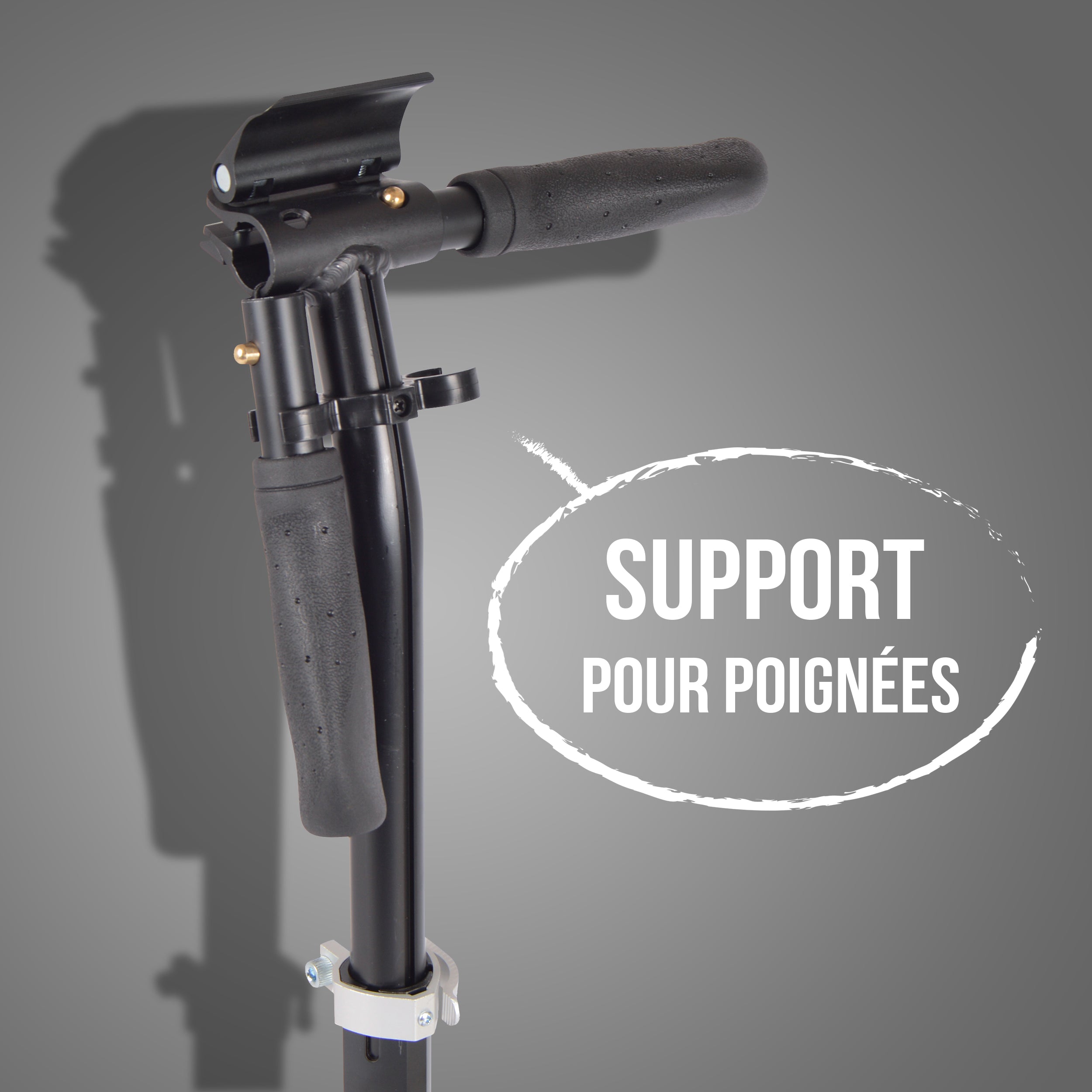 Apollo - Apollo Scooter - "Hurricane" City-Scooter avec suspension - Noir Argent