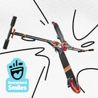 Apollo - Trottinette Skyracer - trottinette urbaine à suspension avec roues LED 145 mm - Orange