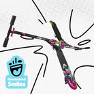 Apollo - Trottinette Skyracer - trottinette urbaine à suspension avec roues LED 145 mm - Rainbow