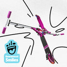 Apollo - Trottinette Skyracer - trottinette urbaine à suspension avec roues LED 145 mm - Berry