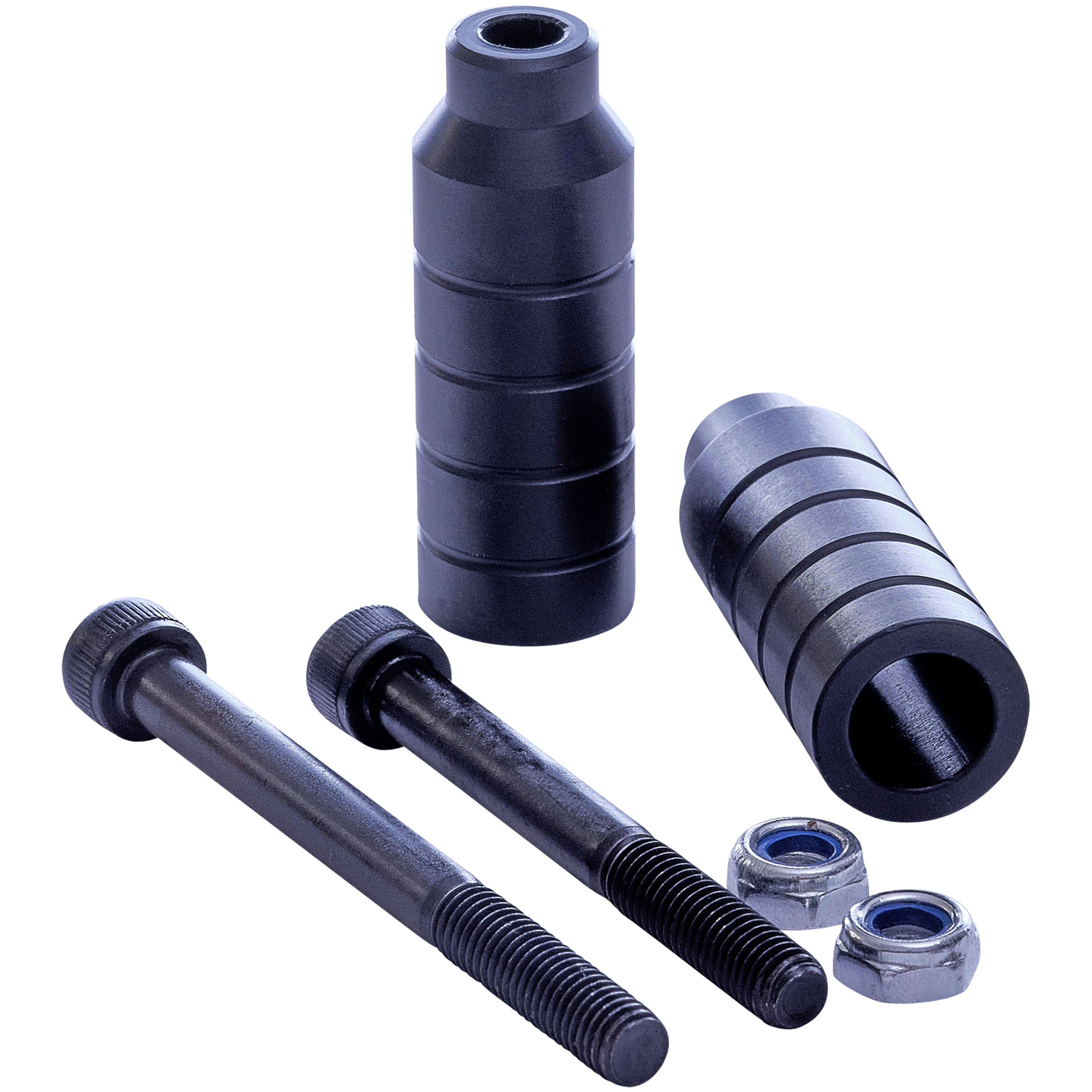 Apollo Funsport FR - Pegs pour trottinette freestyle Apollo 13,5 x 2 cm, picots antidérapants professionnels en acier -