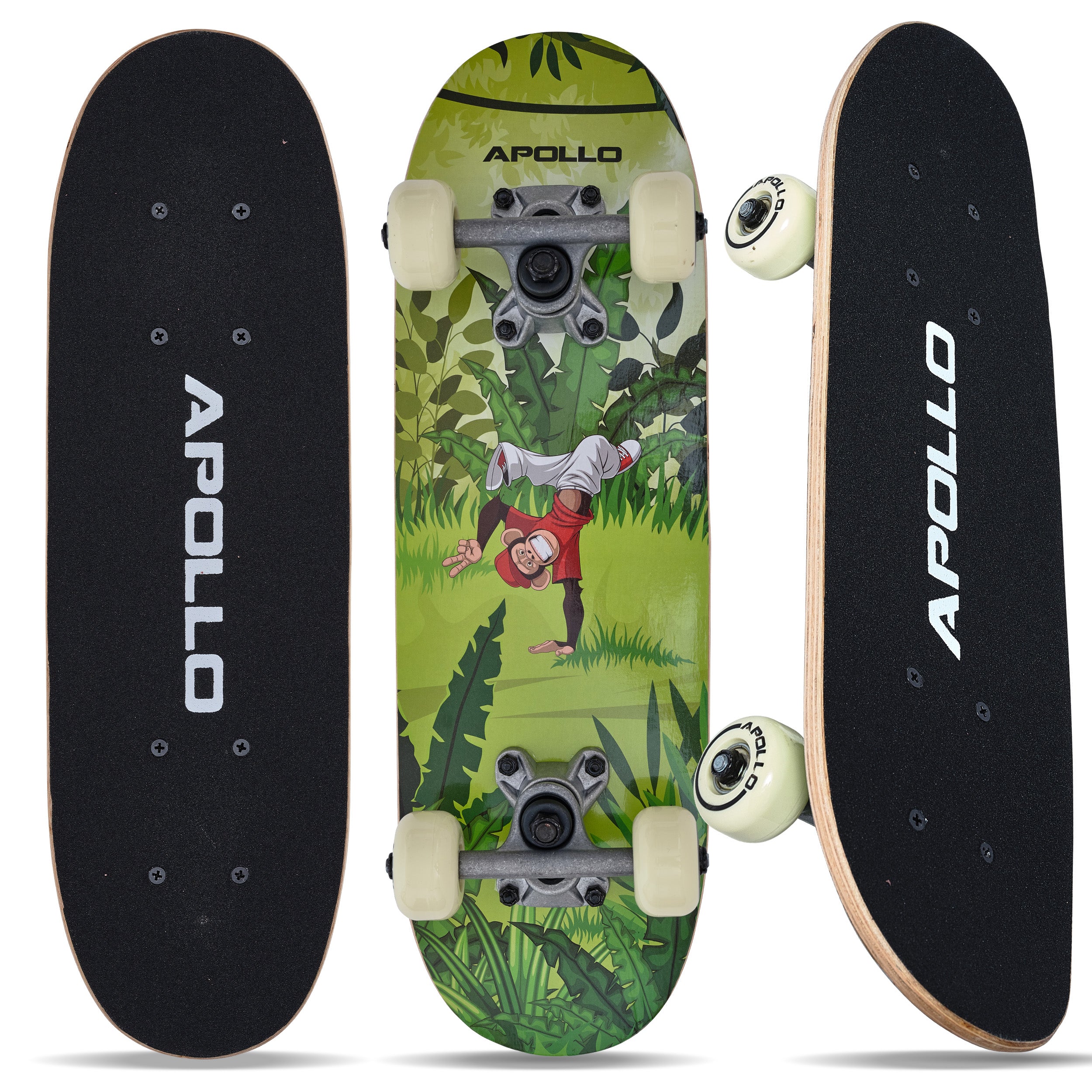 Apollo - Skateboard pour Enfants - Monkey Man - 51 cm - Monkey Man
