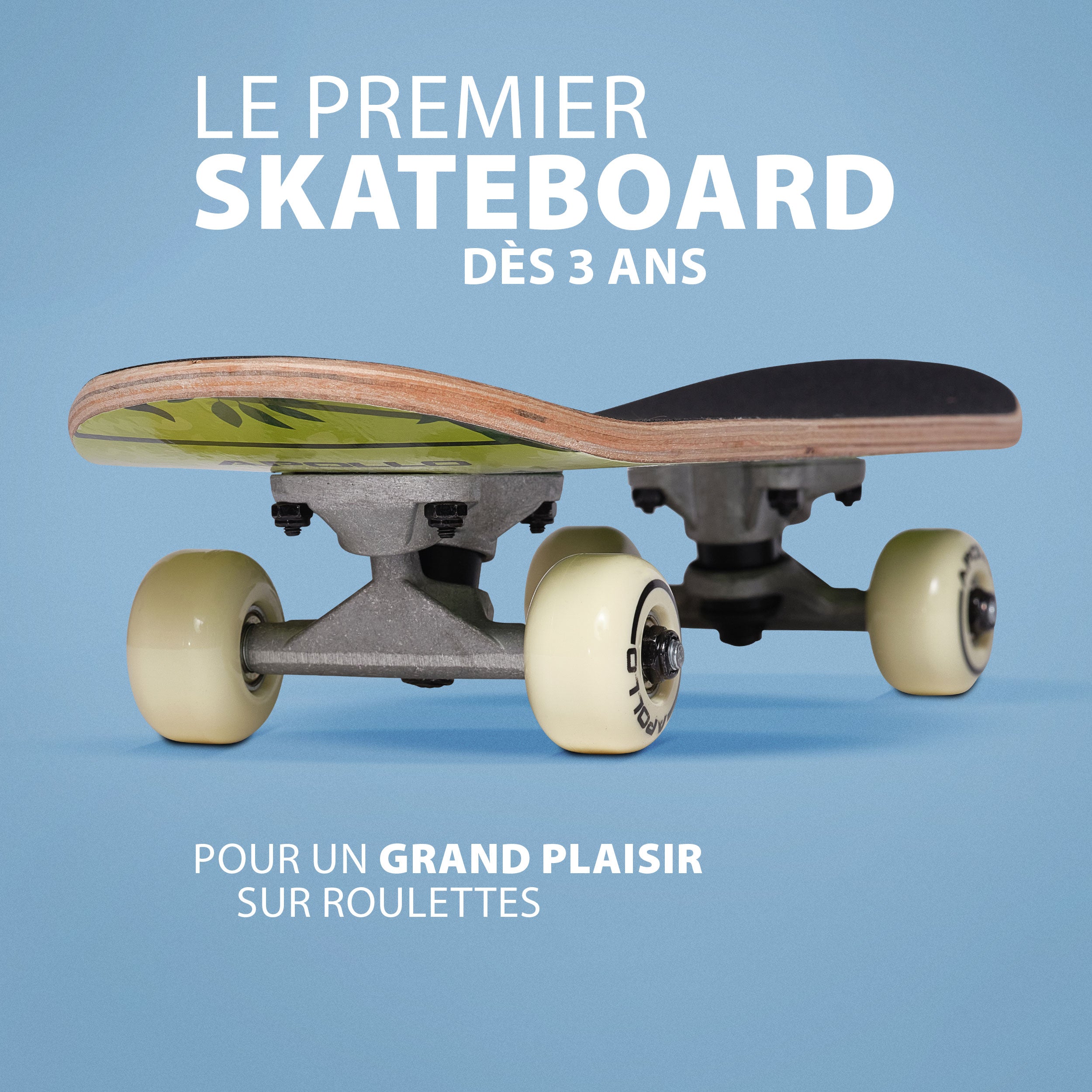 Apollo - Skateboard pour Enfants - Monkey Man - 51 cm - Monkey Man