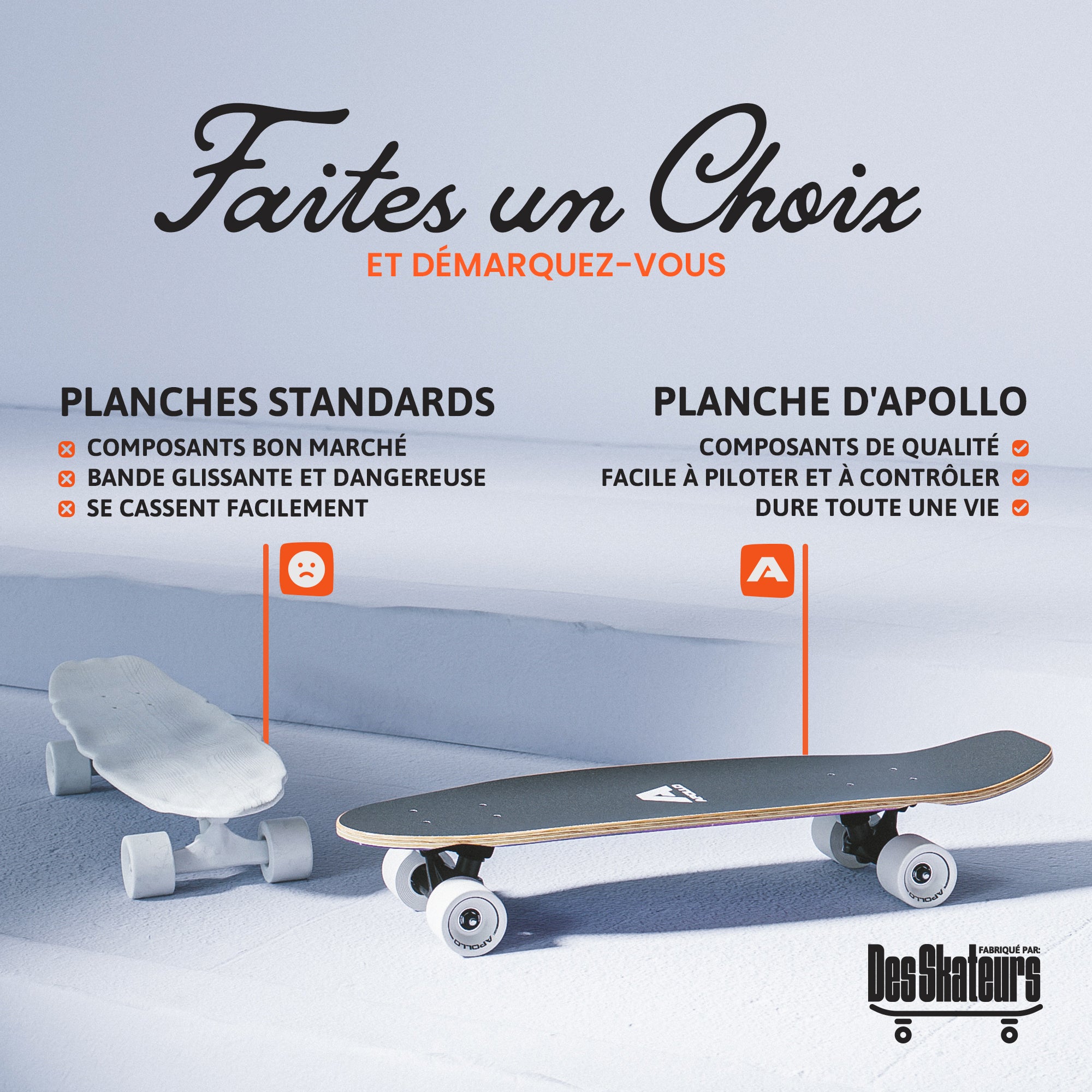 Apollo - Mini Longboard - Nebula Midi - 27 - Nebula