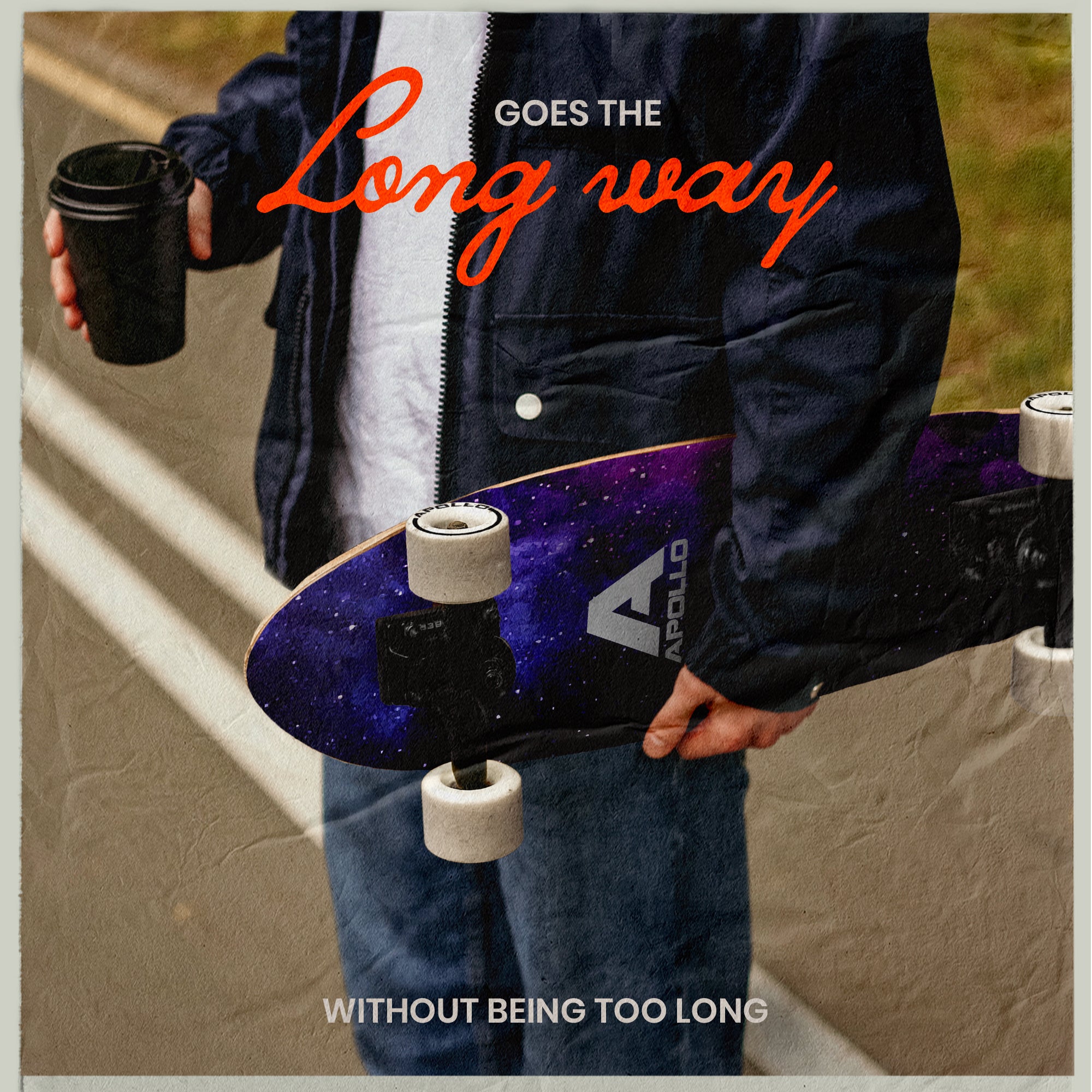 Apollo - Mini Longboard - Nebula Midi - 27 - Nebula