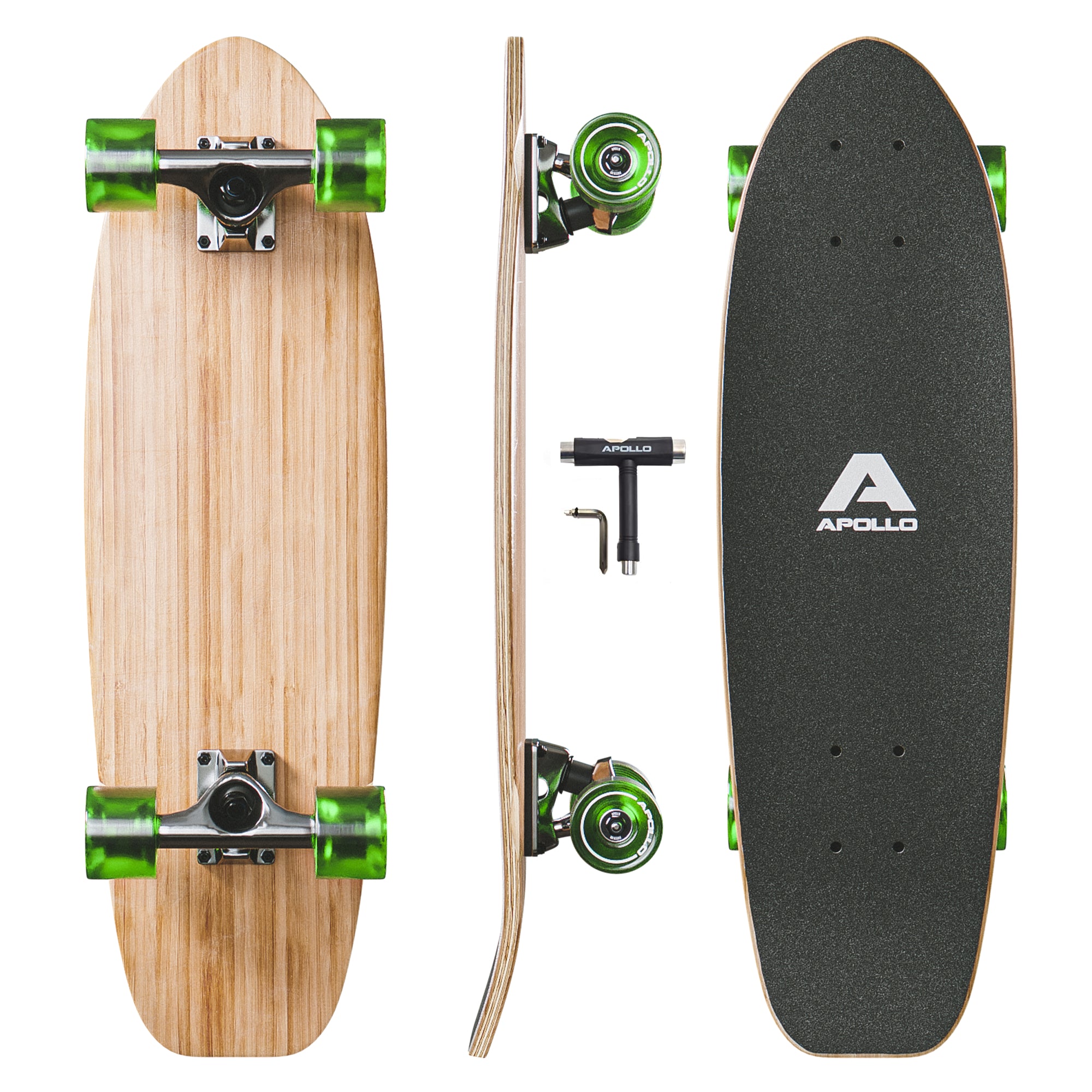Apollo - Mini Longboard - Classic Green Midi - Classic Green